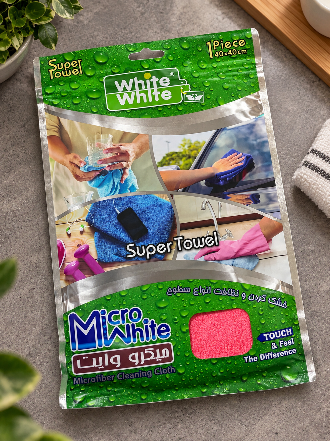 دستمال وایت اند وایت مخصوص انواع سطوح